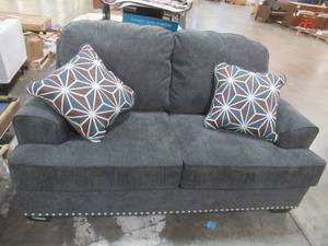 Benchcraft By Ashley Locklin Loveseat, 9590435 - Used as Store Display.