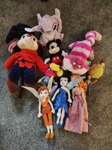lot 196 image: Collection of Stuffed Animals & Toys- Mainly Disney