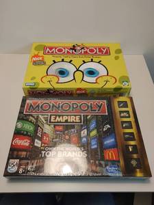 lot 198 image: Two Monopoly Games