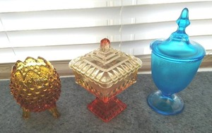 lot 53 image: Collection Of Colored Glassware