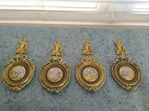 lot 56 image: Four Vintage Wall Hangings