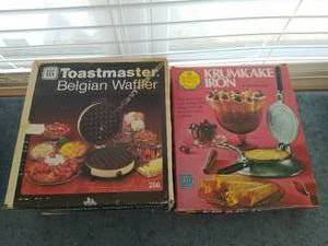 lot 86 image: Krumkake & Waffle Makers