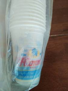 lot 91 image: Vintage Hamms Beer plastic barware drinking cups