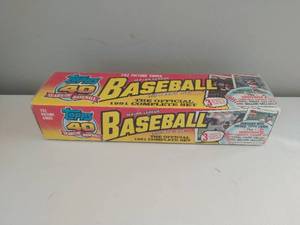 lot 319 image: Tops 1991 Complete Baseball Card Set