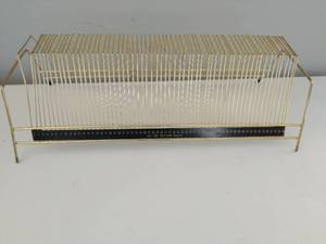 lot 338 image: Vintage Retro Brass 45 Record Holder