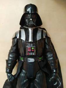 lot 6 image: Large Darth Vader Action Figure
