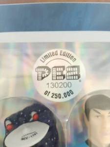 lot 434 image: Star Trek Pez Dispensers