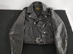 lot 218 image: Montgomery Ward Leather Jacket
