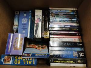 lot 55 image: Collection of DVD & VHS Tapes