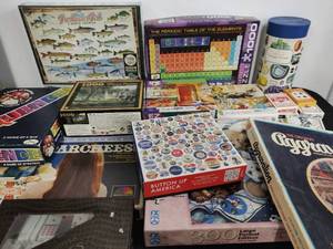 lot 60 image: Huge Collection of Puzzles and Games