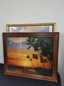 lot 67 image: Two Pieces of Framed Art