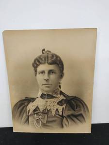 lot 80 image: Vintage Portrait Print