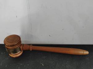 lot 93 image: Vintage Gavel from 1982