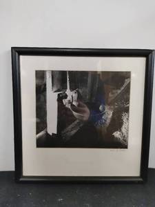 lot 107 image: Framed Photo signed by Photographer