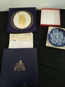 lot 33 image: Two US History Collector Plates