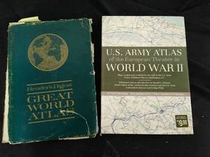 lot 42 image: Two Atlas Coffee Table Books