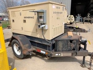 lot 36 image: 1998 Portable Generac Generator 15 kva