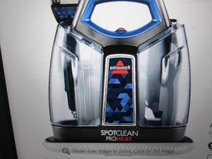 bissel spotclean proheat deep clean...