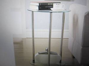 convenience concepts glass 2-tier r...