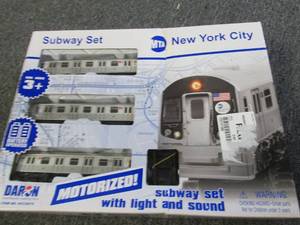 daron new york city MTA 3-pc batter...