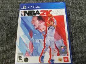 PS4 nba 2k22 game open box ...