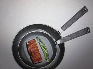 not a square pan 2-pc non-stick alu...