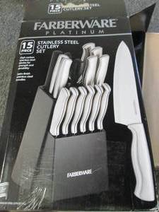 faberware platinum 15 piece stainl...