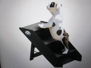 petmaker carpeted folding pet stair...