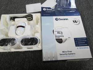 swan wire free security camera ...