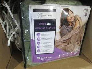 sensorpetic heated electric blanket...