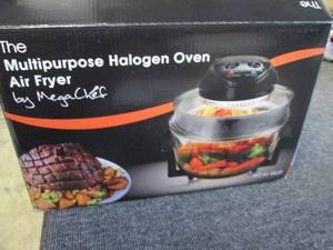 mega chef multipurpose halogen oven...