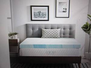 lucid comfort collection 4 inch gel...