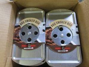 box of 6 new nordicware bbq smoker ...