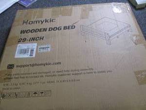 29 inch wooden dog bed 1 piece need...