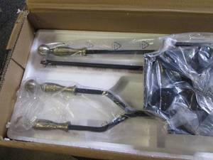 fireplace tool set ...