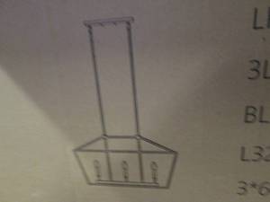 3 light pendant ...