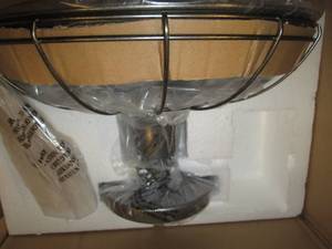cage flush mount light pottery barn...