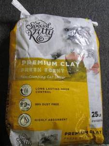 25 pounds of special kitty non clum...