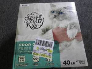 40lbs of special kitty tight clumpi...