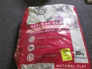 50lbs of special kitty non clumping...