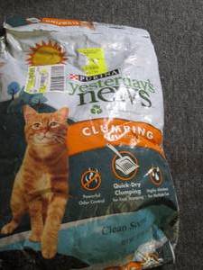 10lbs recycled paper clumping cat l...