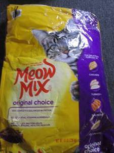 16lbs meow mix original choice cat ...