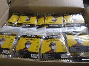 case of 1705 packs of reusable fac...