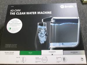 new AO Smith the clean water machin...