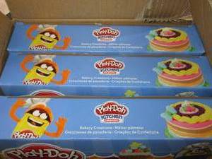 case of 3 playdoh kitchen creation ...