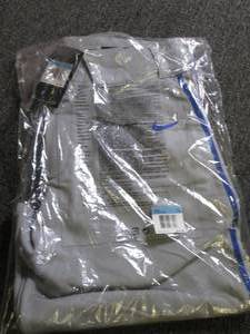 case of 34 new grey and blue medium...