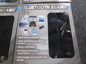 lot of 6 new bluetooth beanies ...