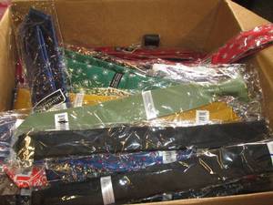 lot of 100 new ties and bow ties co...