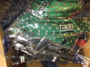 lot of 100 new ties and bow ties co...