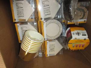 boxof halloween decor ...